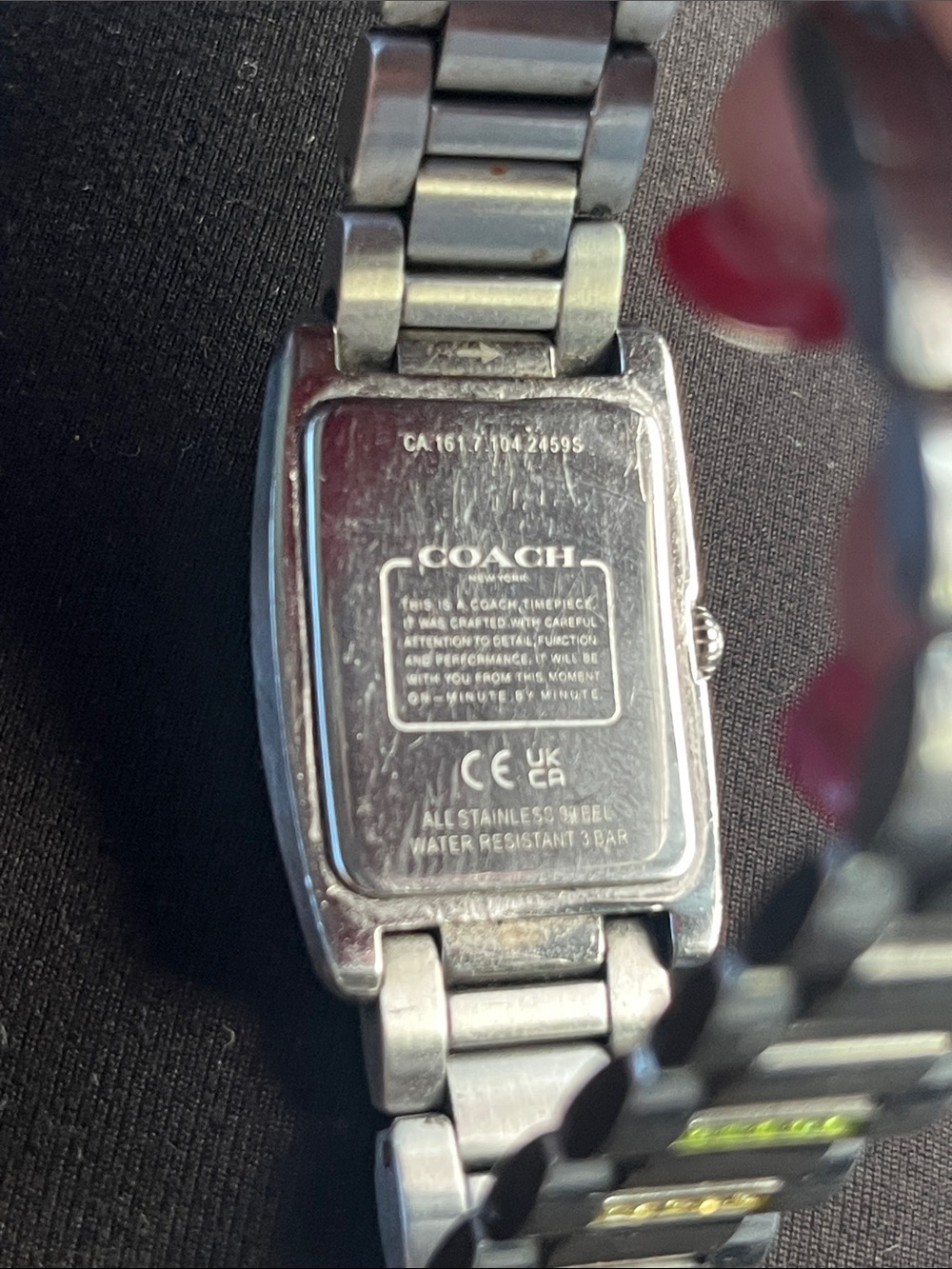 Women's Reese Silver-Tone Stainless Steel and Rainbow Crystal Watch 24mm - Picture 5 of 8
